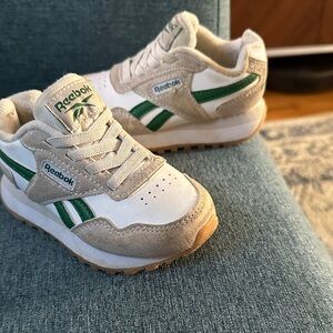 Reebok Kids Sneakers - White and Green Accents